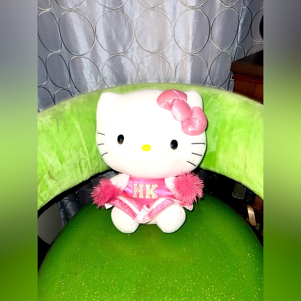 Sanrio X Ty cheerleader Hello kitty plushie